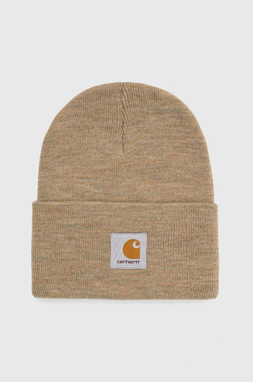 Carhartt WIP beanie beige color