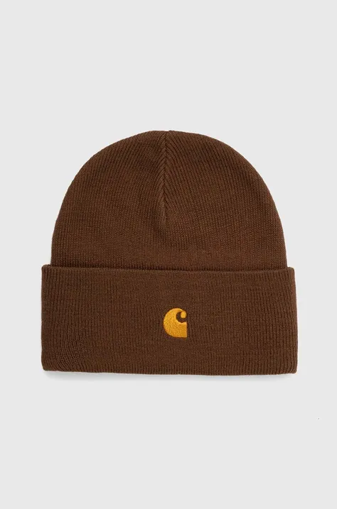 Καπέλο Carhartt WIP χρώμα καφέ I026222.1R0XX