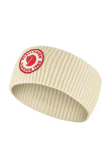 Fjallraven headband 1960 Logo beige color F87082.113