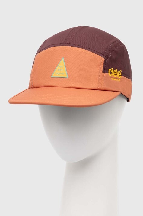 Ciele Athletics șapcă GOCap Carbon - RCC culoarea maro, cu model CLGCRCC.RS001