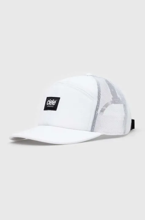 Ciele Athletics șapcă TRKCap SC - Box culoarea alb, cu imprimeu CLTRKCSCBX.WH001