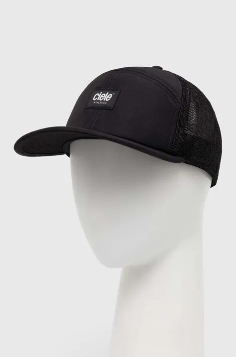 Ciele Athletics șapcă TRKCap SC - Box culoarea negru, cu imprimeu CLTRKCSCBX.BK001