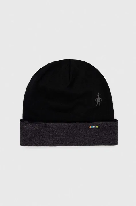 Καπέλο Smartwool Thermal Merino χρώμα: μαύρο