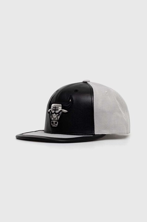 Mitchell&Ness sapca culoarea gri, cu imprimeu