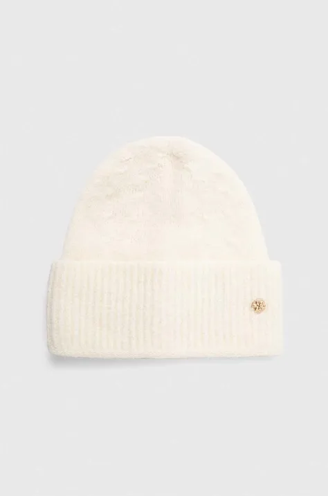 Kapa s dodatkom vune Granadilla boja: bijela, od debelog pletiva