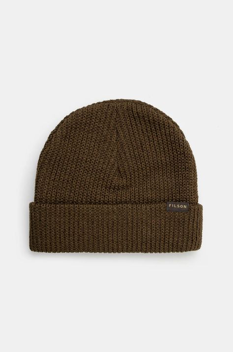 Filson berretto in lana Watch Cap colore verde  FMACC0051