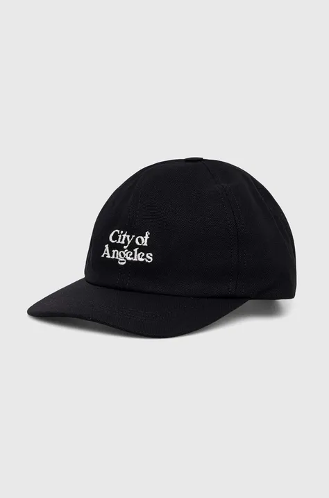 Corridor baseball cap City of Angeles Cap black color HT0076-BLK