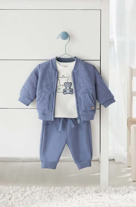 Cпортивний костюм для немовлят Mayoral Newborn колір синій