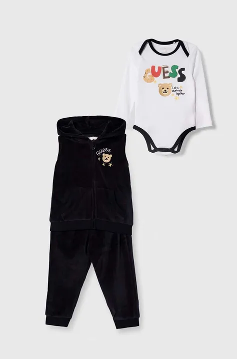 Komplet za bebe Guess boja: tamno plava