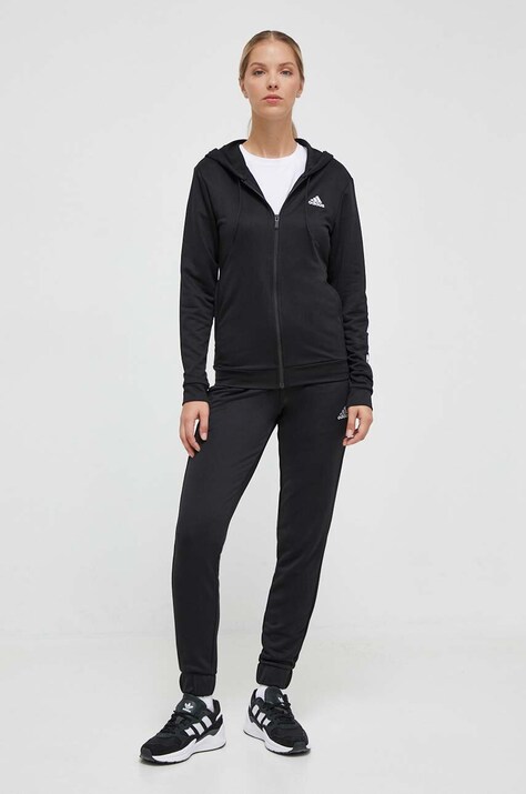 Спортивный костюм adidas женский цвет чёрный