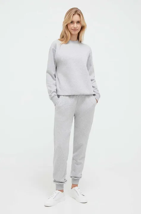 Homewear komplet Emporio Armani Underwear za žene, boja: siva