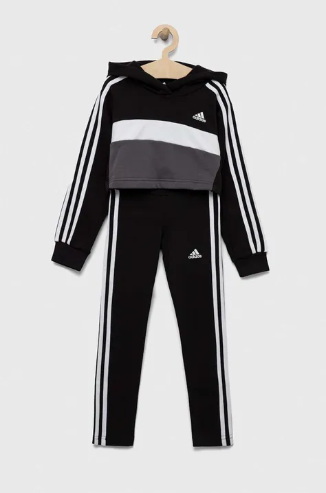 Дитячий спортивний костюм adidas колір чорний