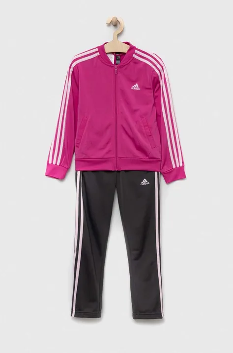 Παιδική φόρμα adidas χρώμα: ροζ