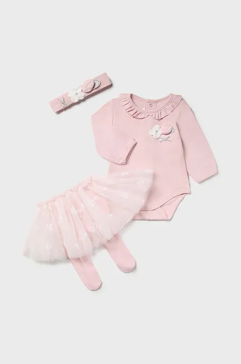 Σετ μωρού Mayoral Newborn χρώμα: ροζ
