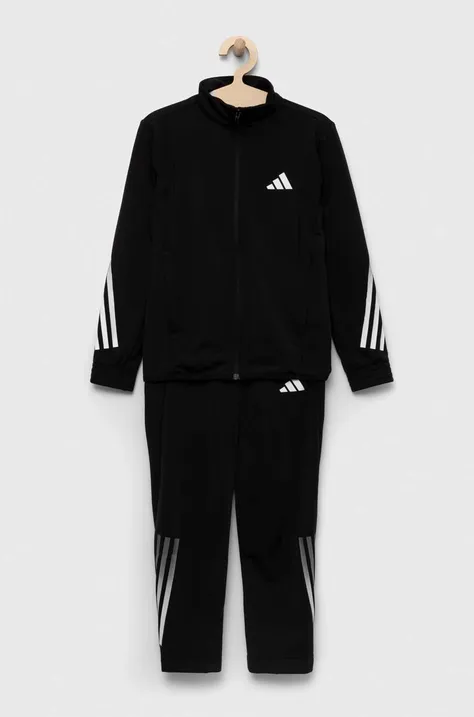 Дитячий спортивний костюм adidas U TI TRACKSUIT колір чорний