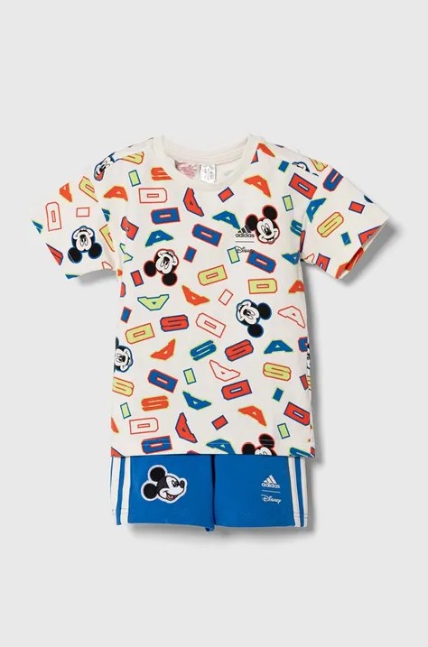 adidas komplet dziecięcy x Disney kolor beżowy