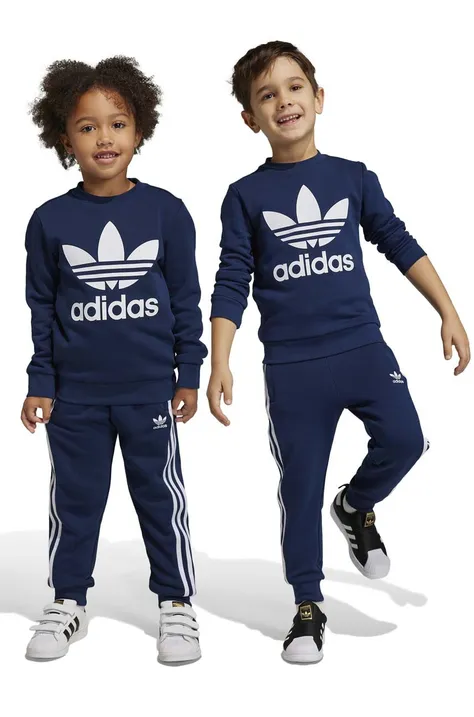 Dječja trenirka adidas Originals boja: tamno plava