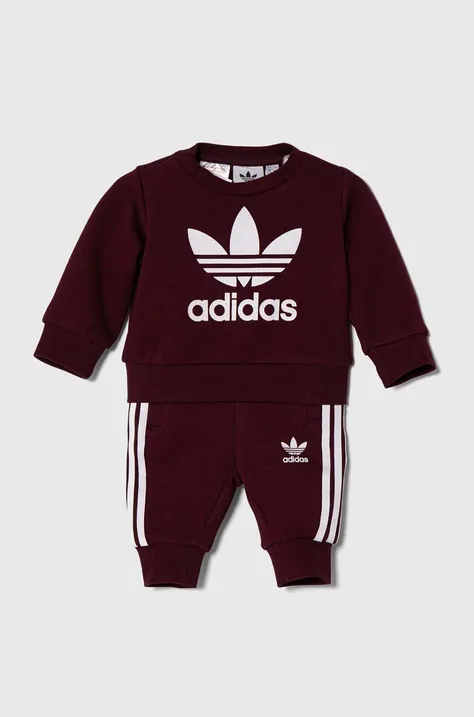 Комплект для немовлят adidas Originals колір червоний