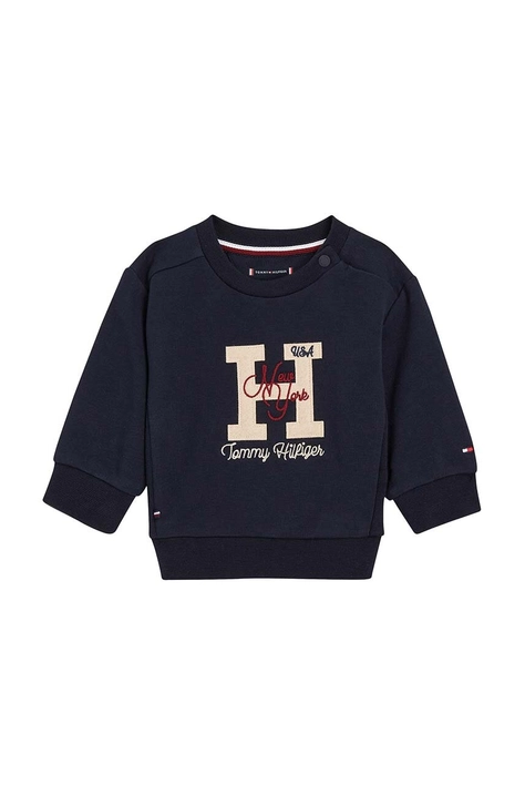 Tommy Hilfiger trening bebelusi culoarea albastru marin