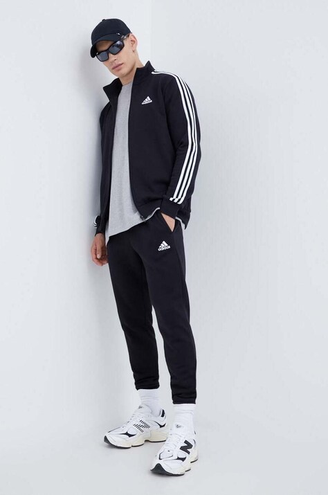 Спортивний костюм adidas чоловічий колір чорний