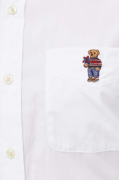 Бавовняна сорочка Polo Ralph Lauren — фото 6
