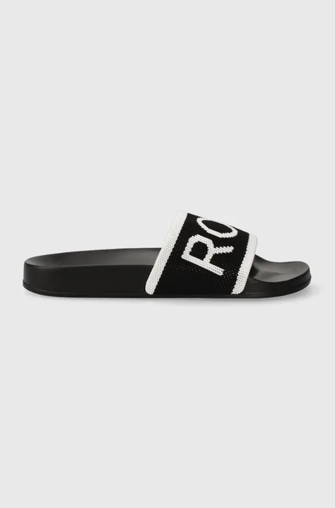 Roxy papuci  Slippy femei, culoarea negru ARJL101127