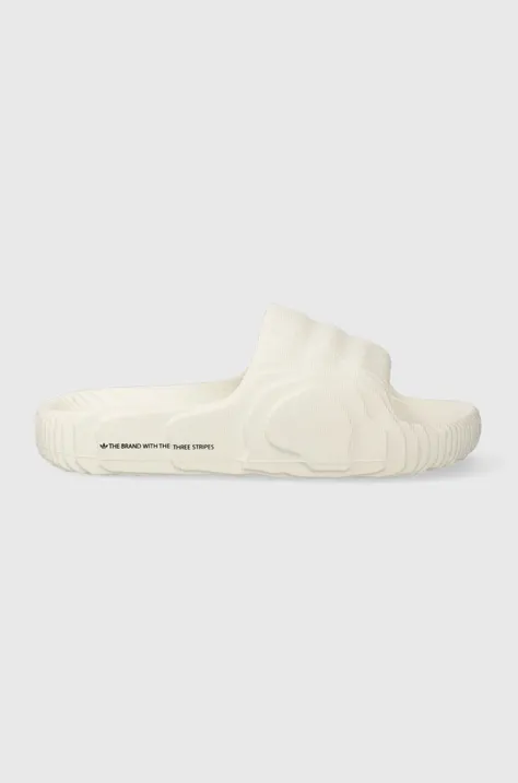 adidas Originals papuci ADILETTE 22 femei, culoarea alb IG8263