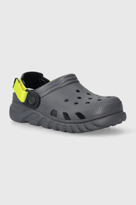 Detské šľapky Crocs DUET MAX II čierna farba