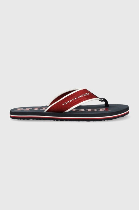 Вьетнамки Tommy Hilfiger CLASSIC HILFIGER BEACH мужские цвет синий FM0FM04617