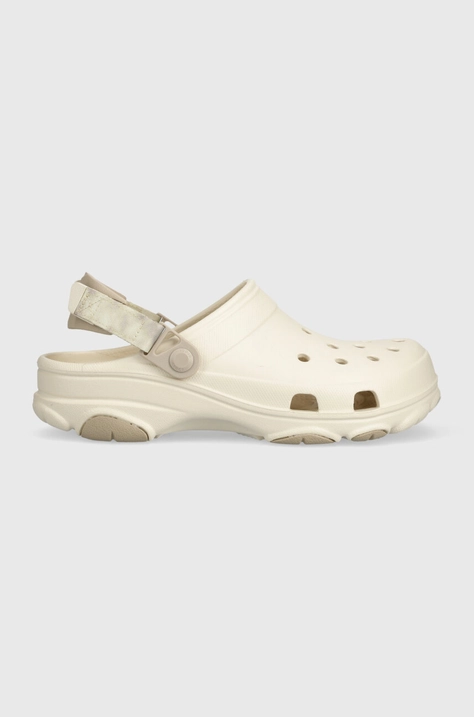 Чехли Crocs в бежово