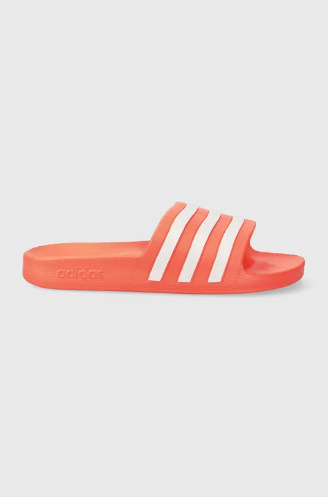 Παντόφλες adidas Adilette χρώμα: πορτοκαλί