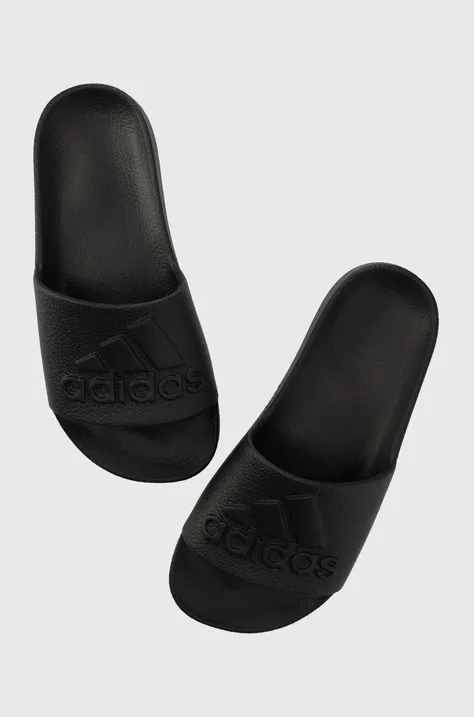 Šľapky adidas čierna farba