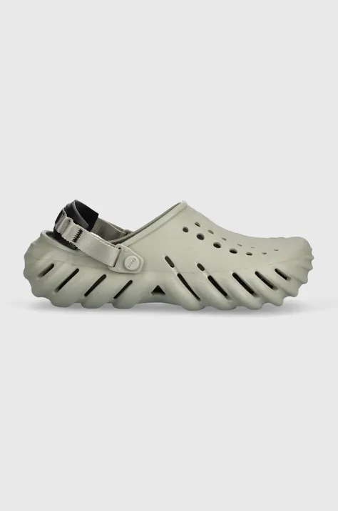Pantofle Crocs Echo Clog šedá barva