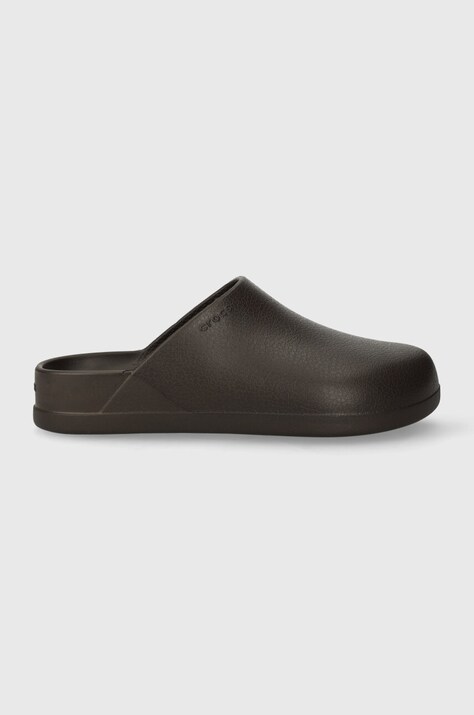 Crocs klapki Dylan Clog kolor brązowy 209366