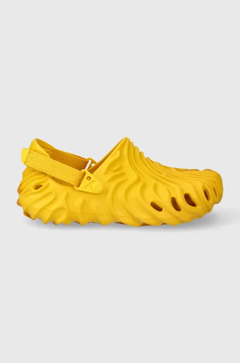 Pantofle Crocs Salehe Bembury x The Pollex Clog žlutá barva, 207393.76L