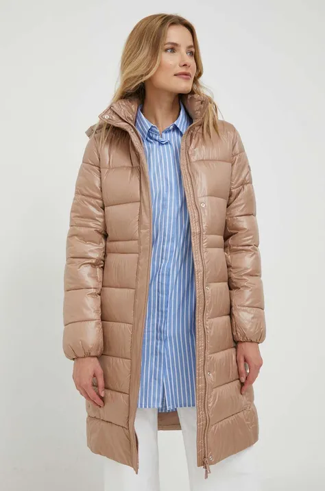 Куртка Calvin Klein женская цвет бежевый переходная