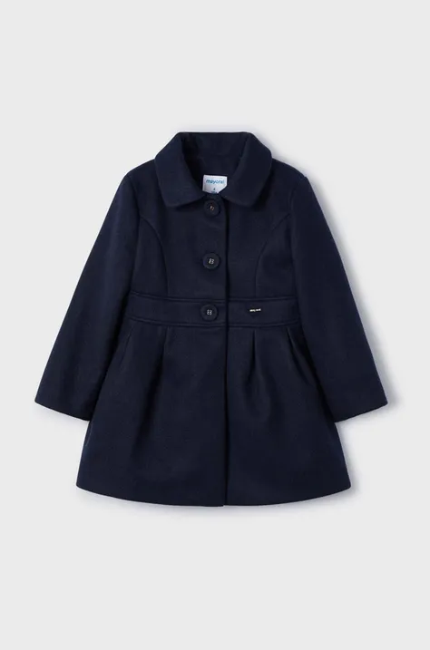 Παιδικό παλτό Mayoral χρώμα: ναυτικό μπλε