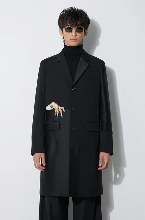 Undercover wool blend coat Coat black color UC2C4314