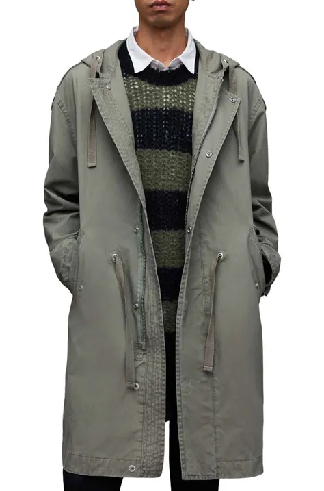 AllSaints cappotto in cotone Comiso