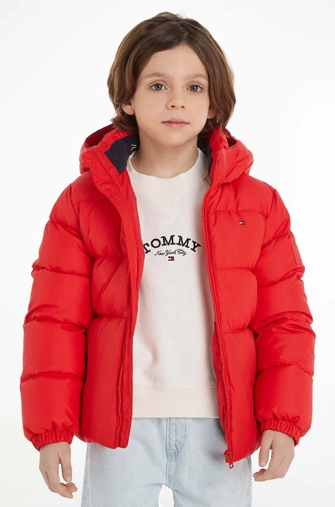 Tommy Hilfiger gyerek sportdzseki piros