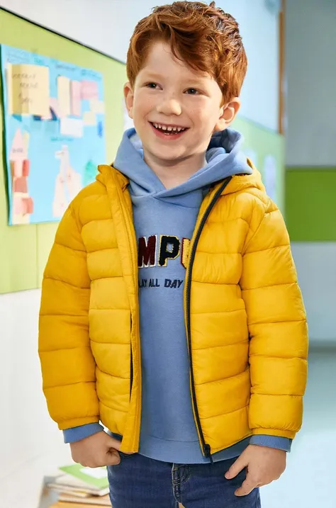 Παιδικό μπουφάν Mayoral χρώμα: κίτρινο