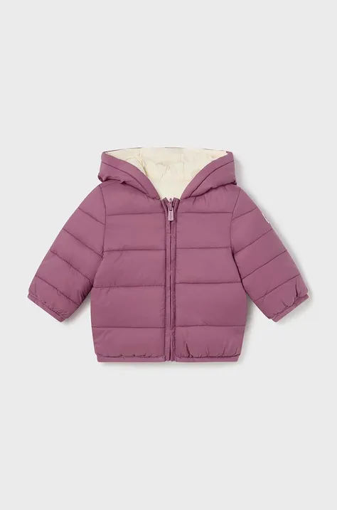 Куртка для младенцев Mayoral Newborn цвет фиолетовый