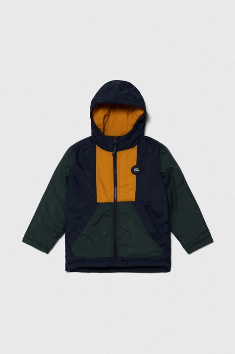 Детско яке Pepe Jeans в зелено