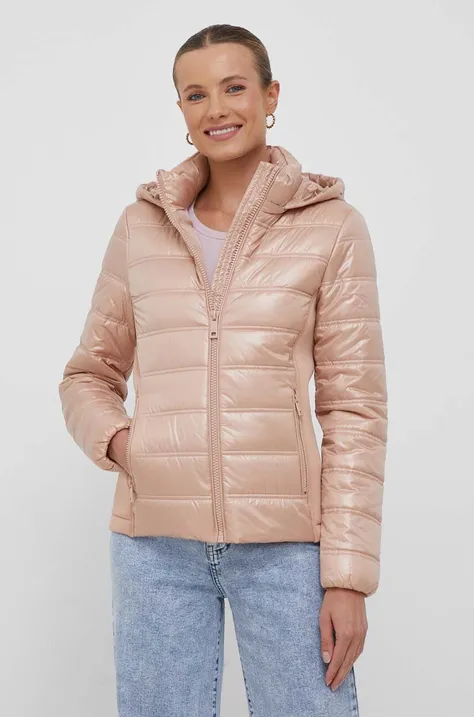 Куртка Calvin Klein жіноча колір бежевий зимова