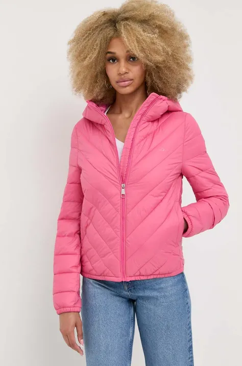 Куртка BOSS женская цвет розовый переходная