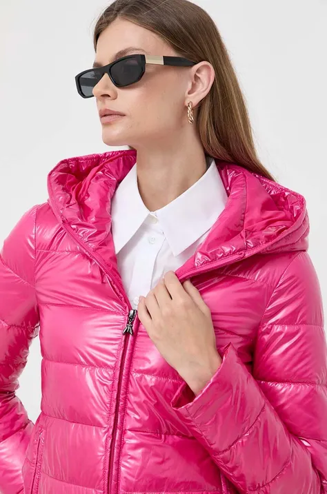 Patrizia Pepe kurtka damska kolor różowy zimowa