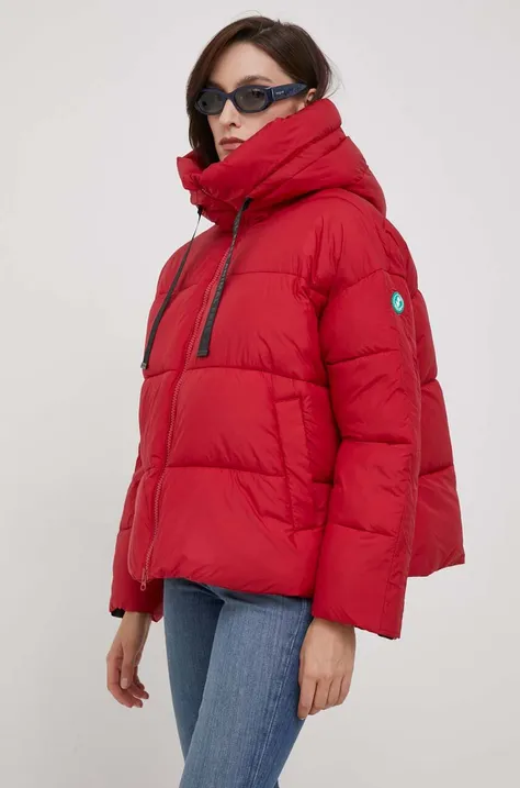 Куртка Save The Duck жіноча колір червоний зимова