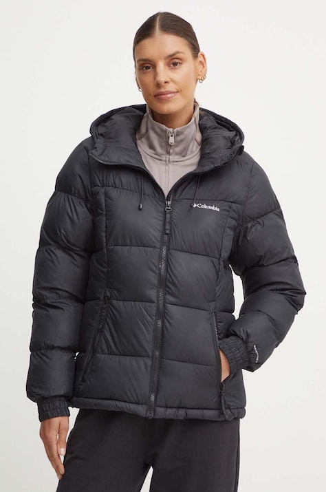 Columbia geaca Pike Lake femei, culoarea negru, de iarna, 2051374