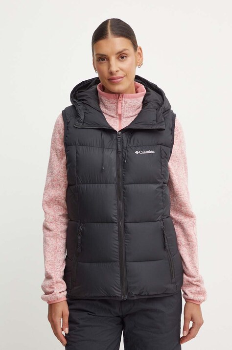 Елек Columbia Pike Lake Ins II дамски в черно зимен модел