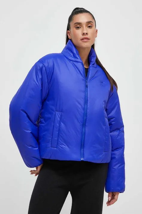 adidas Originals rövid kabát női, átmeneti, oversize